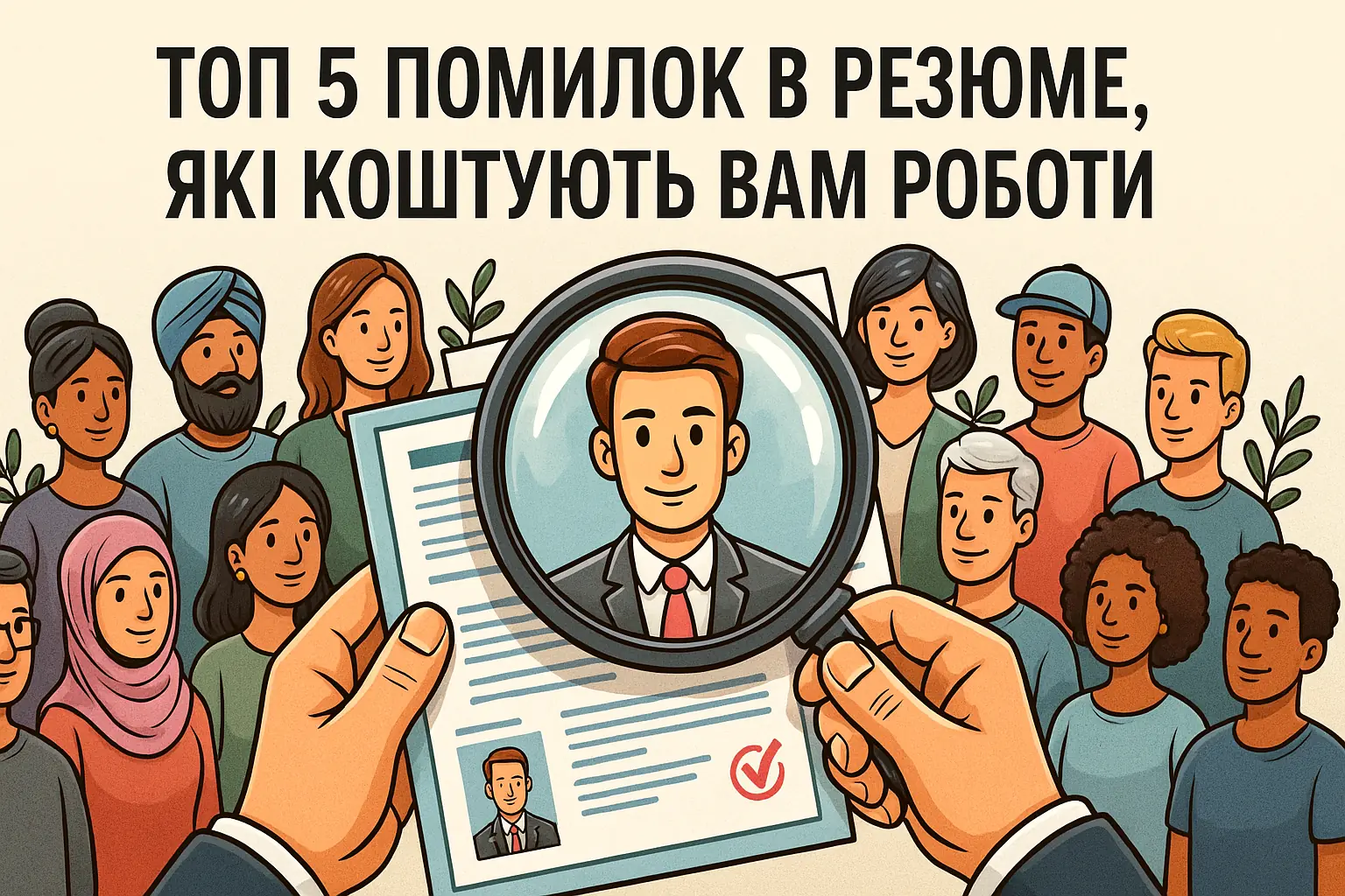 Топ 5 помилок в резюме, які коштують вам роботи